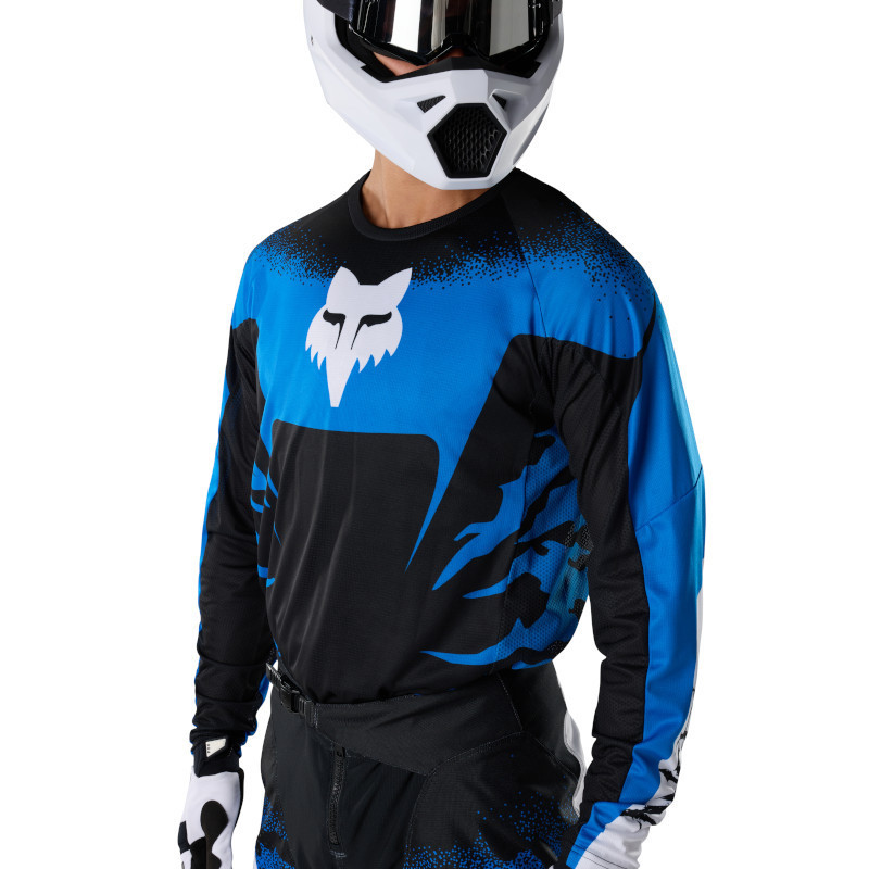 Maillot Cross Fox 180 Haiden Deegan 38 Noir Bleu 2027 | Maillot Fox HD38
