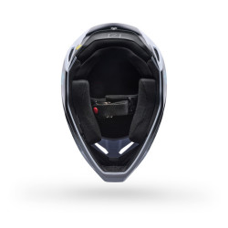 Casque Motocross Fox V1 CLUTCH Blanc Noir | Casque Fox V1 CLUTCH 2027