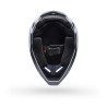 Casque Motocross Fox V1 CLUTCH Blanc Noir | Casque Fox V1 CLUTCH 2027