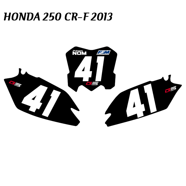 HONDA Kit Plaques CRF 250 Standard