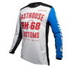 Maillot Fasthouse Worx 68 white blue