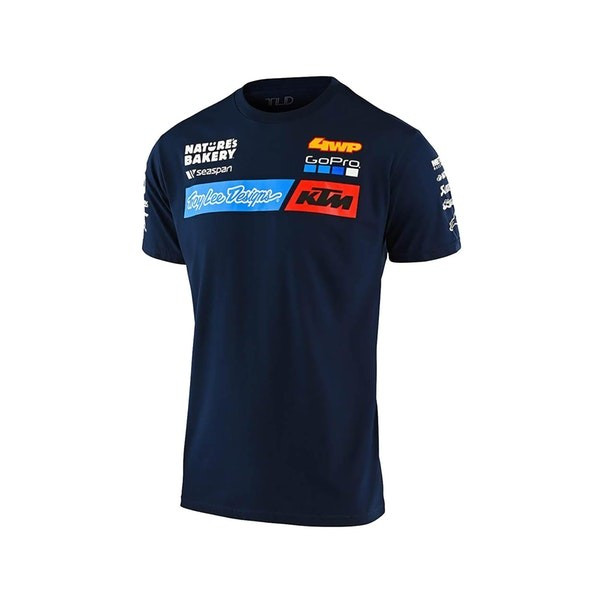 Tee-shirt Troy lee designs Enfant Team KTM navy 2022