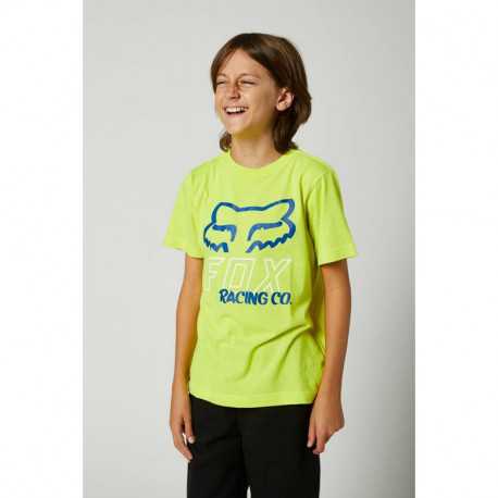Tee-shirt Fox Enfant Hightail jaune fluo