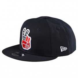Casquette Troy lee designs Peace Sign Snapback navy