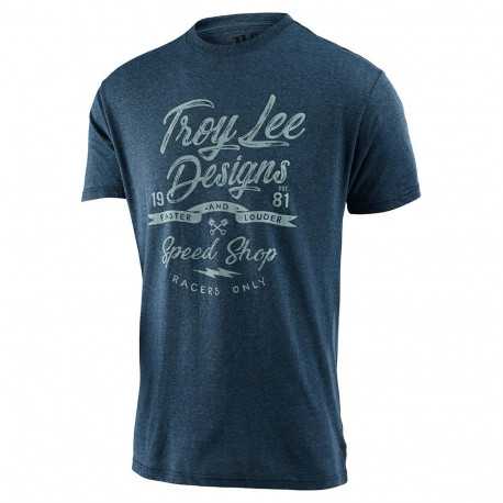 Tee-shirt Troy lee designs Widow Maker indigo black heather