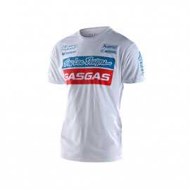 Tee-shirt Troy lee designs Team GASGAS blanc 2022