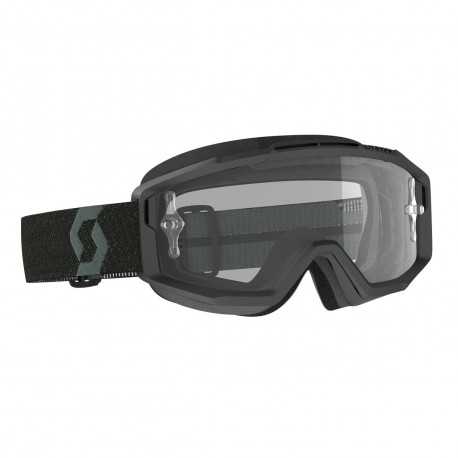 Masque Scott Split OTG noir  masque moto cross pour lunettes de vue
