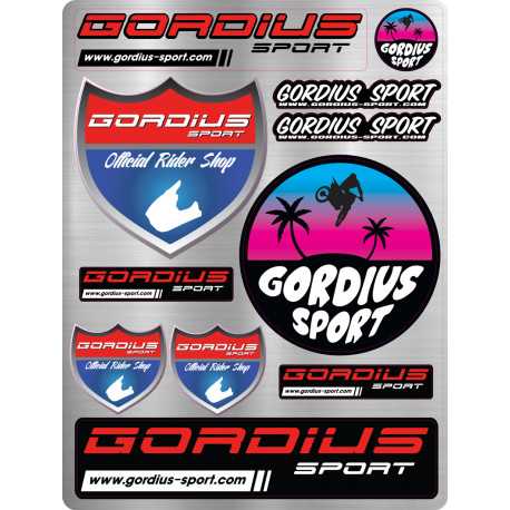 Planche stickers Gordius Sport 2023