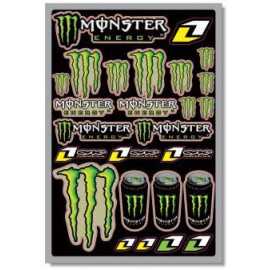 Planche stickers Monster Racing