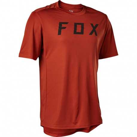 Maillot Fox Ranger Moth manches courtes red clay