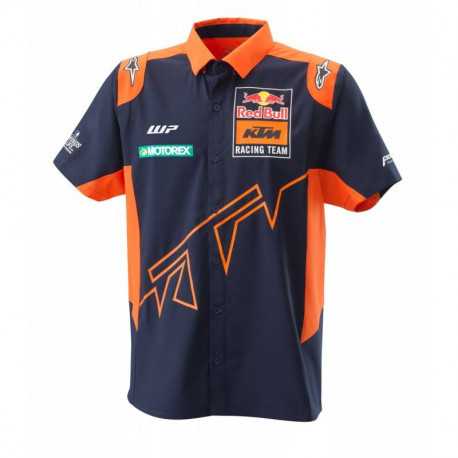 Chemise KTM Red Bull Replica Team bleu orange