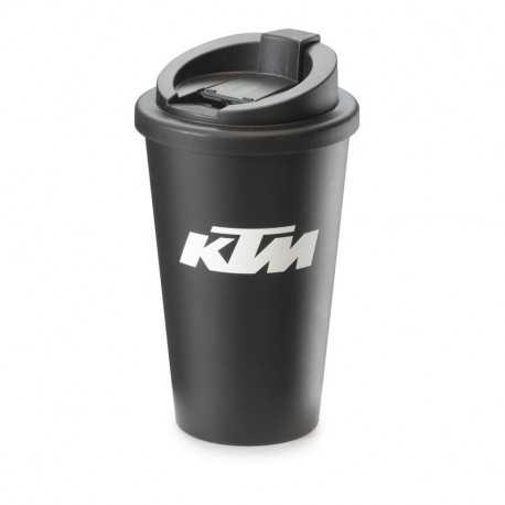 Mug de voyage KTM "COFFEE TO GO MUG" noir