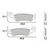 Plaquettes de frein brembo racing 07ya47sx