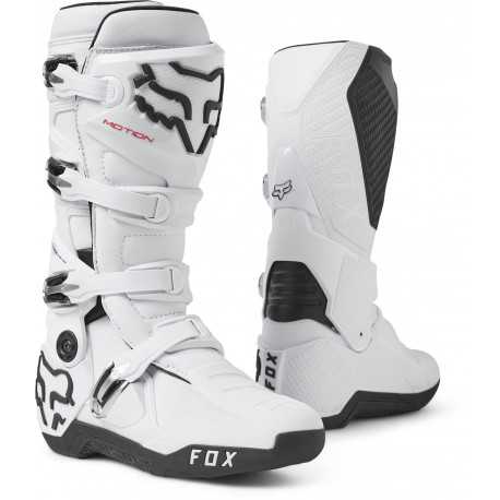 Bottes cross Fox Motion blanches 2024