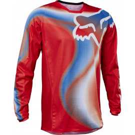 Maillot Fox 180 TOXSYK Rouge fluo 2023