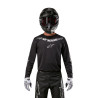Maillot Alpinestar Fluid Graphite noir argent | Alpinestar Maillot motocross