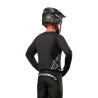 Maillot Alpinestar Fluid Graphite noir argent | Alpinestar Maillot motocross