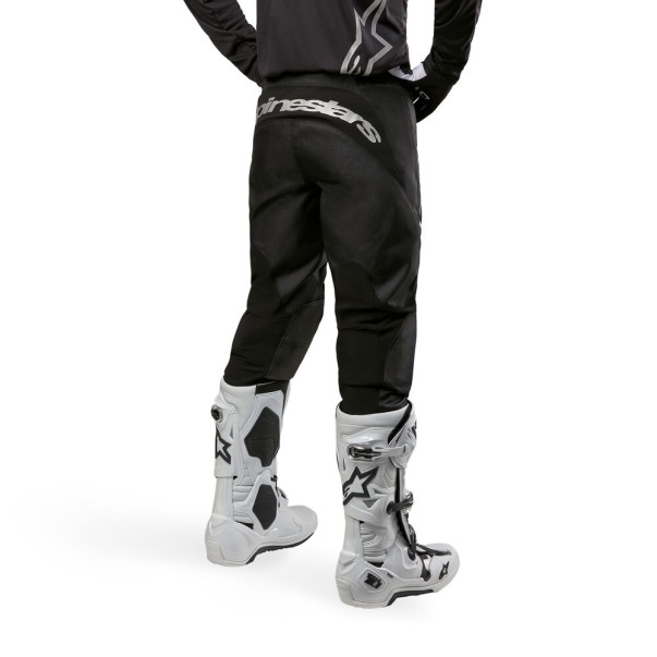 Pantalon Alpinestars Fluid Graphite noir argent | alpinestar Motocross