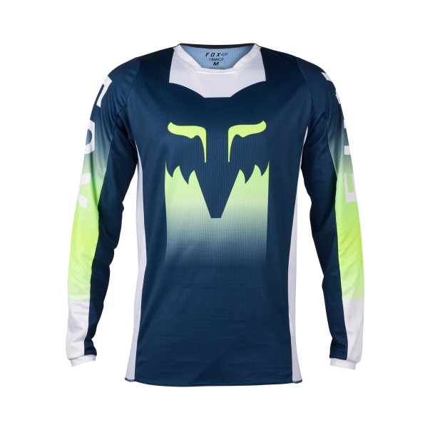 Maillot cross Fox 180 FLORA Bleu Indigo Foncé