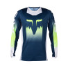 Maillot cross Fox 180 FLORA Bleu Indigo Foncé