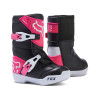 Bottes cross Fox Kids Comp noir rose