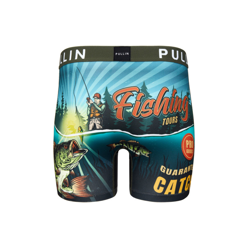 Boxer Homme Pull-in Fashion à Pois Multicolore - Caleçon En Polyester - Neuf Avec étiquettes