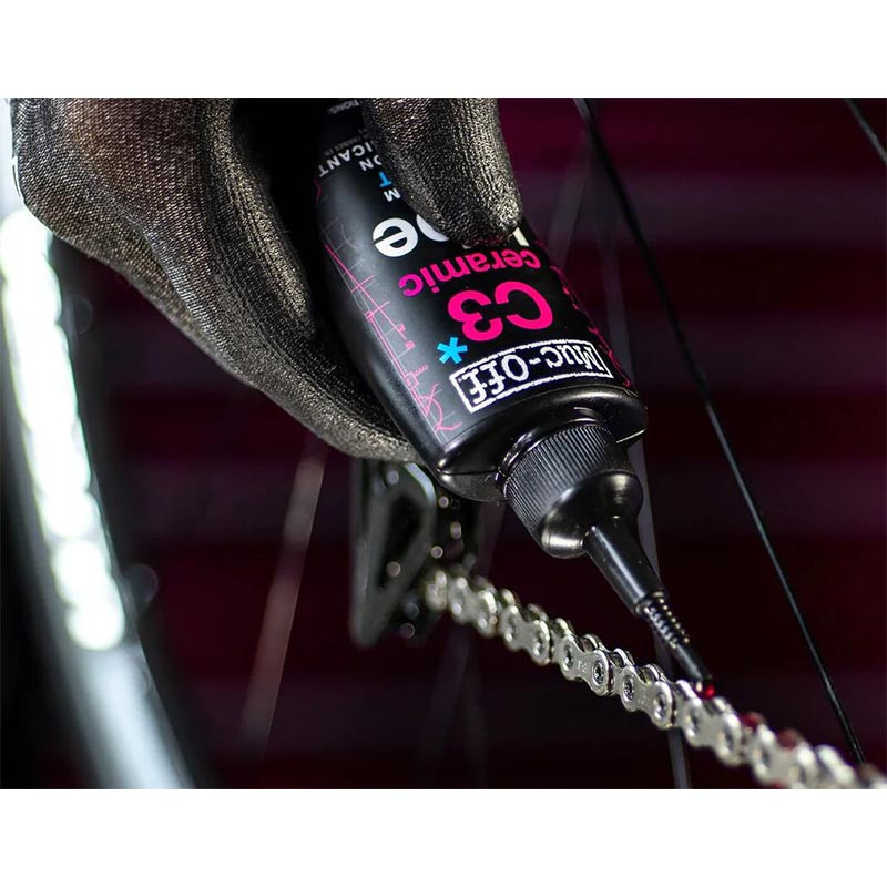 Lubrifiant MUC-OFF Ceramic Wet conditions humides 120ml