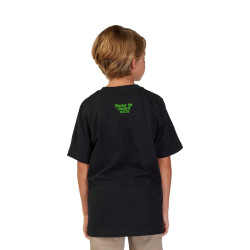 Tee-shirt Fox enfant ATLAS Noir | t-shirt fox motocross junior