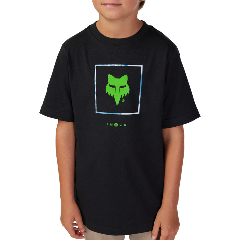 Tee-shirt Fox enfant ATLAS Noir | t-shirt fox motocross junior