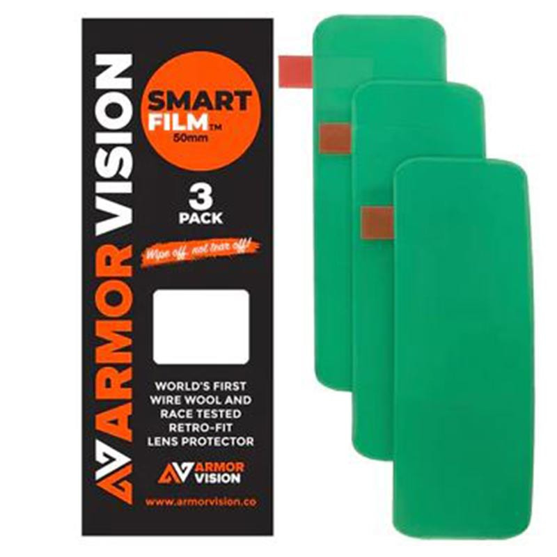 Pack films universels ARMOR VISION smartfilm hydrophobe largeur 50mm X3