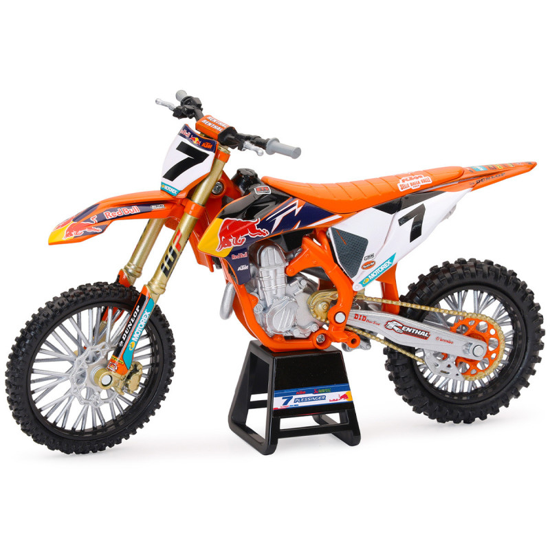 Moto miniature KTM 450 SXF AARON PLESSINGER 1/12°