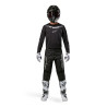 Tenue Alpinestars Fluid Graphite noir argent | Alpinestar tenue motocross