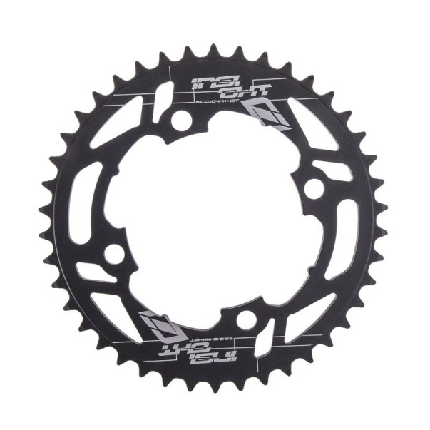 Couronne INSIGHT Noir 4 Trous 104mm 34 Dents