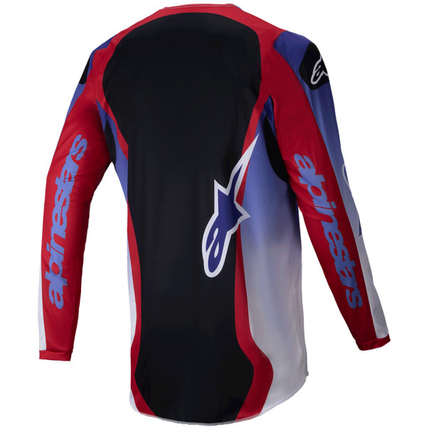 Tenue Cross Alpinestars Fluid Wurx Violet Rouge | Alpinestar Tenue motocross