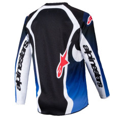 Tenue Cross Enfant Alpinestars Racer WURX Bleu Noir | Alpinestars Motocross