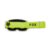 Masque Fox Main CORE jaune fluo écran clair | masque Motocross Fox Main