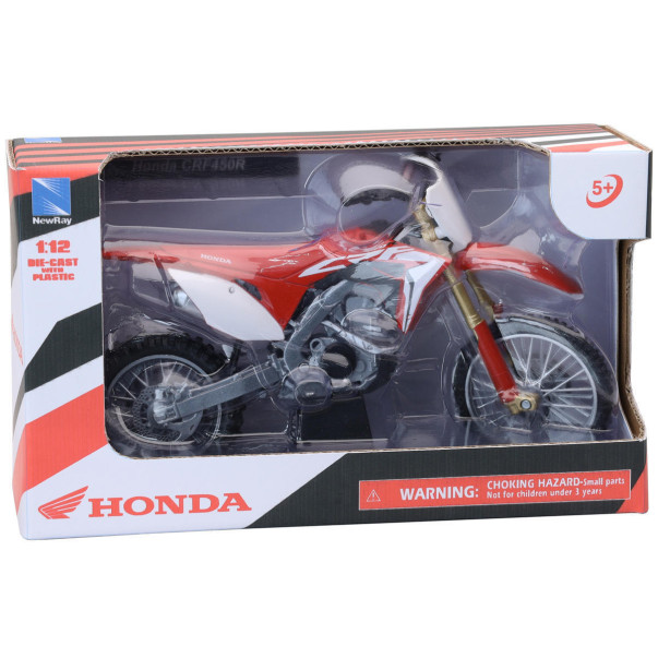 Moto miniature HONDA 450 CRF 1/12° | HONDA 450 CRF miniature