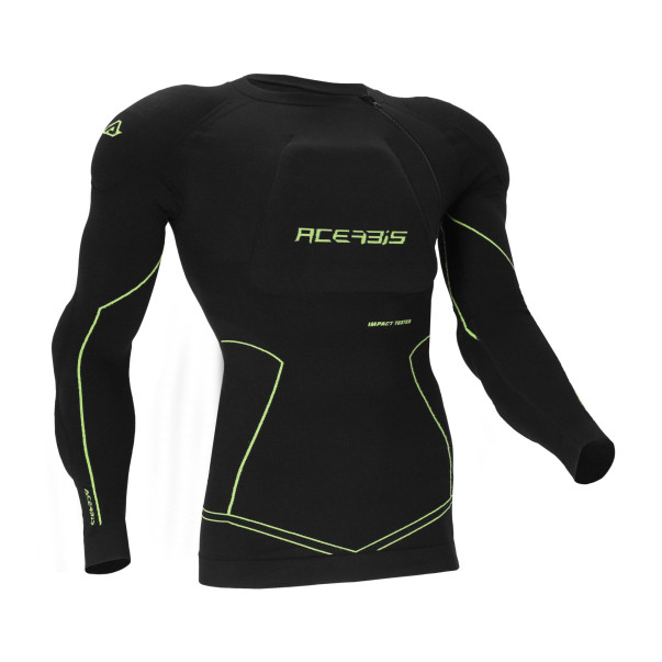 Gilet de protection ACERBIS Density Noir Jaune Homologué