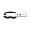Masque Fox Main CORE Blanc écran clair | masque moto cross Fox