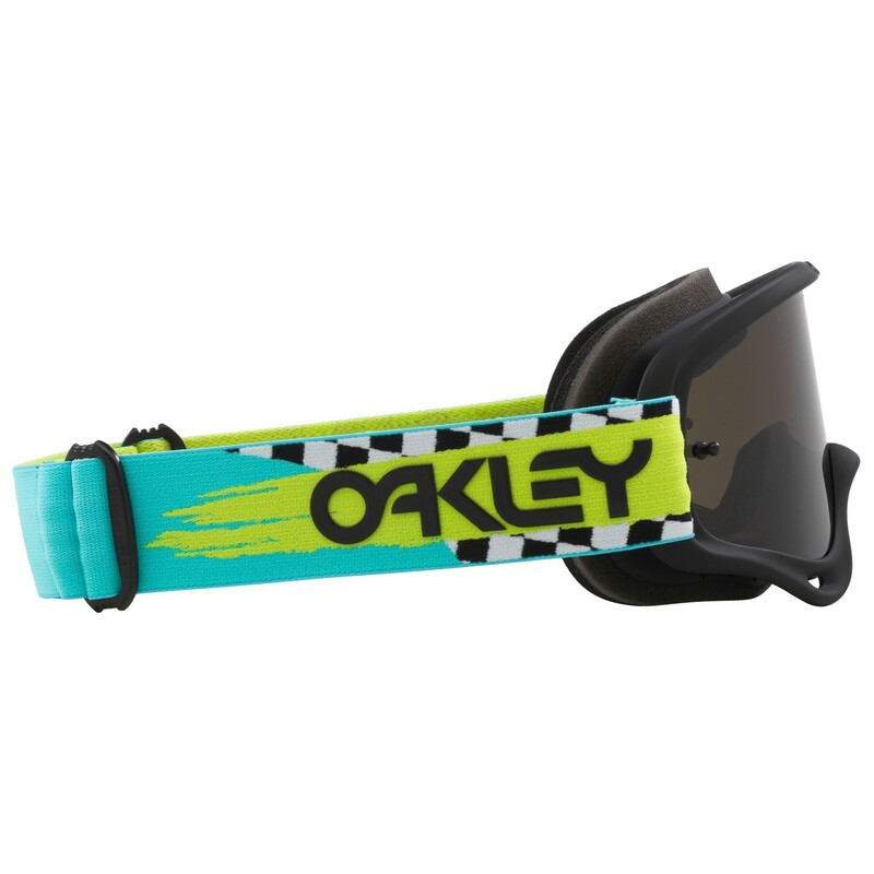 Masque Motocross Oakley O Frame MX Teal Checks | Oakley O-Frame MX 2026
