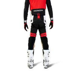 Pantalon Cross Fox Flexair HONDA noir blanc | pantalon Honda Fox Flexair