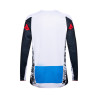 Maillot Motocross Fox 360 FADE Blanc Bleu | Maillot Fox 360 FADE