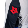Maillot Motocross Fox 360 FADE Blanc Bleu | Maillot Fox 360 FADE