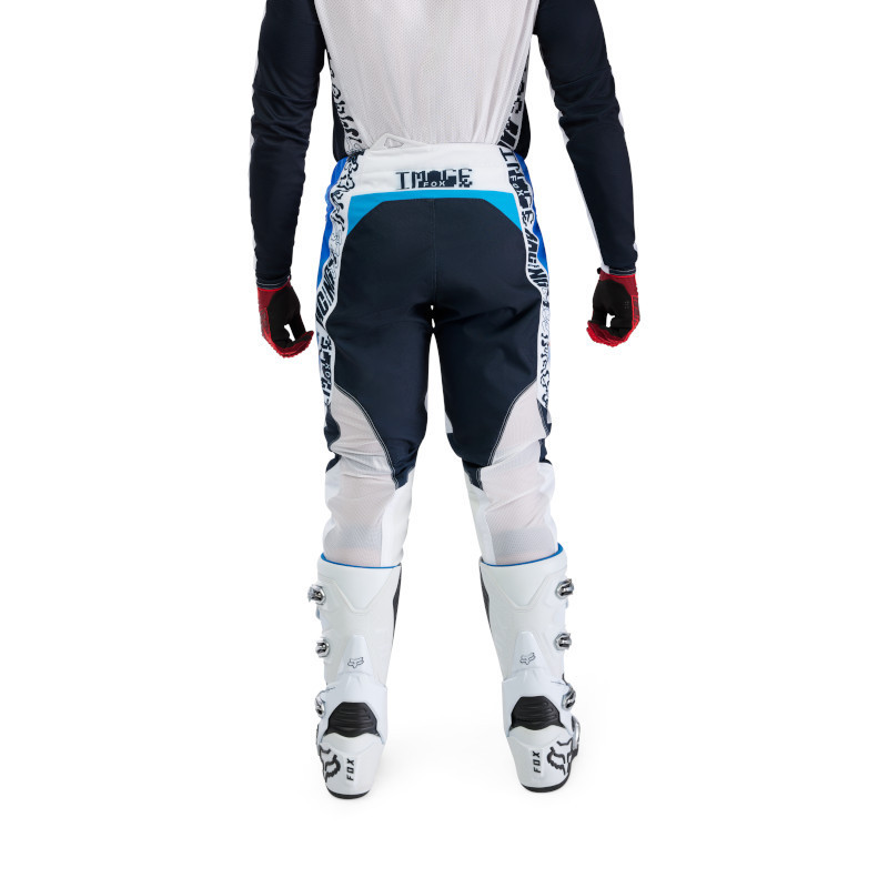 Pantalon Motocross Fox 360 FADE Blanc Bleu | Pantalon Fox 360 FADE