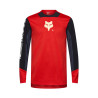 Maillot VTT Fox Enfant Defend Elevated Manches Longues Rouge