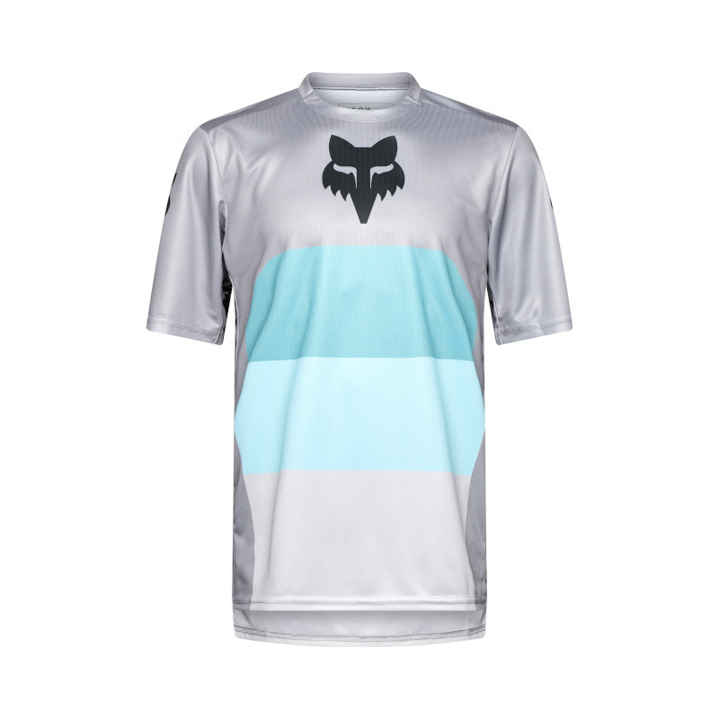 Maillot VTT Fox Ranger GRID manches courtes gris