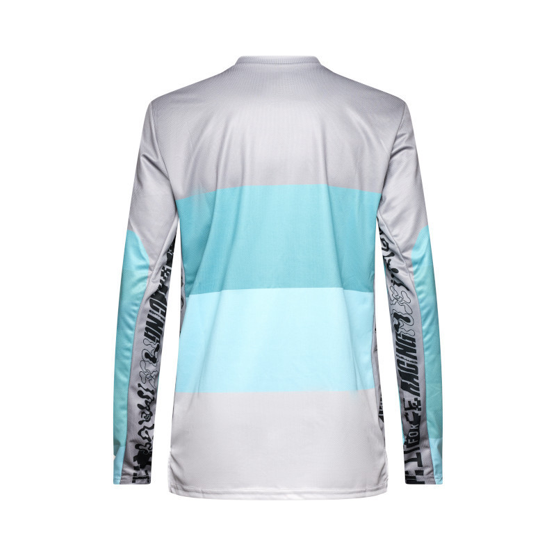 Maillot Fox Ranger GRID manches longues gris | Maillot VTT Fox Ranger