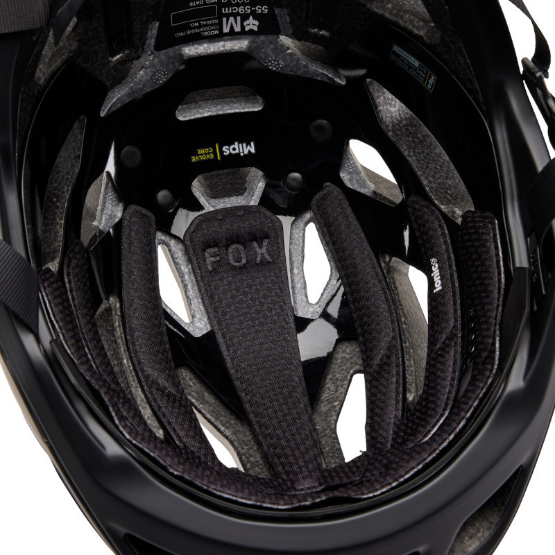 Casque VTT Fox Crossframe Pro Noir Mat | Casque Fox Crossframe Pro