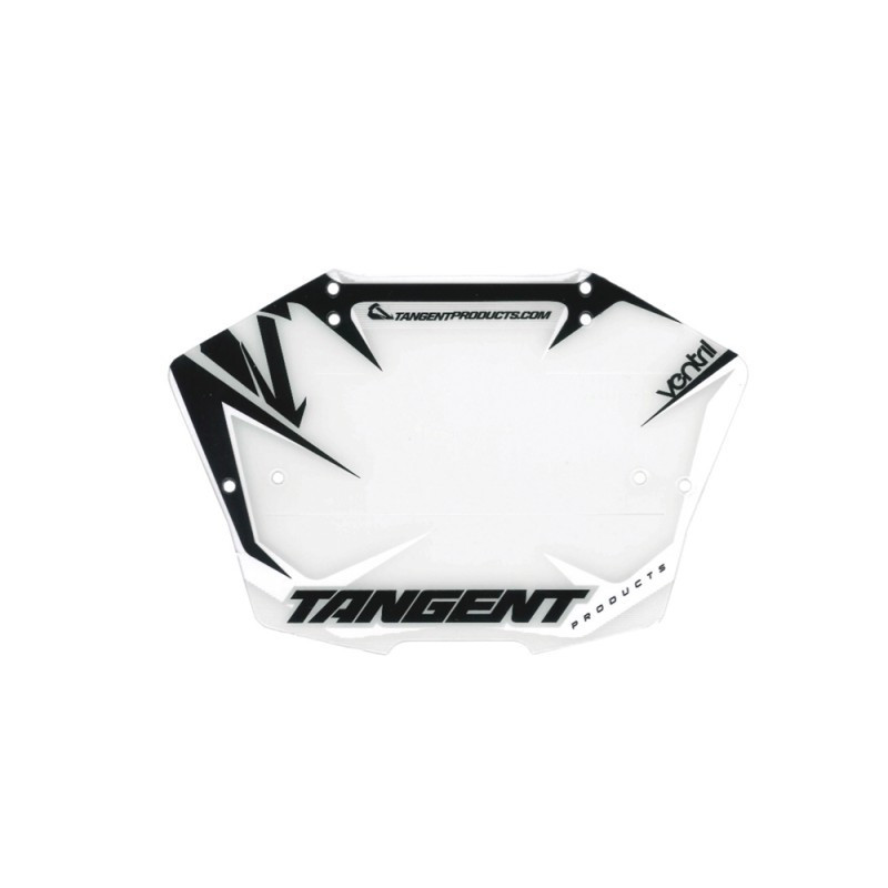 Plaque Frontale BMX TANGENT Ventril Pro Noir Blanc