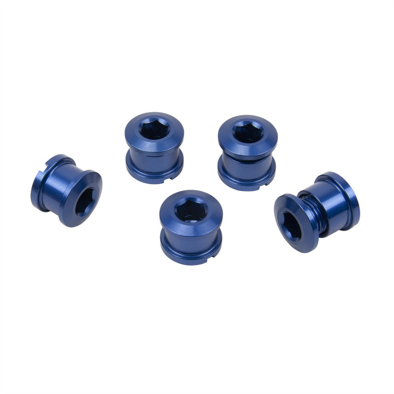Pack de 5 Vis INSIGHT pour couronne 6.5 x 4mm Aluminium Bleu